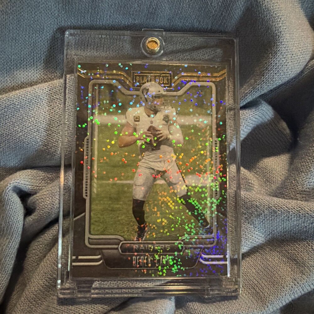 2021 Panini Playbook - Derek Carr #52 Sparkle